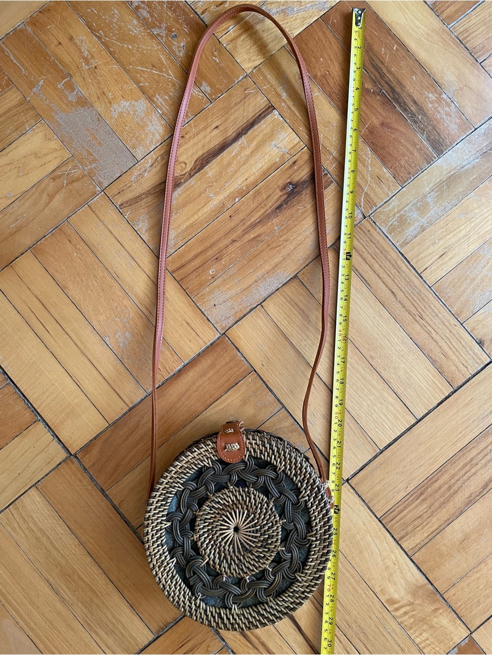 Balinese Handwoven Rattan Natural material purse